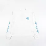 Chrome Hearts Phantom Cross Long-Sleeve T-Shirt - White