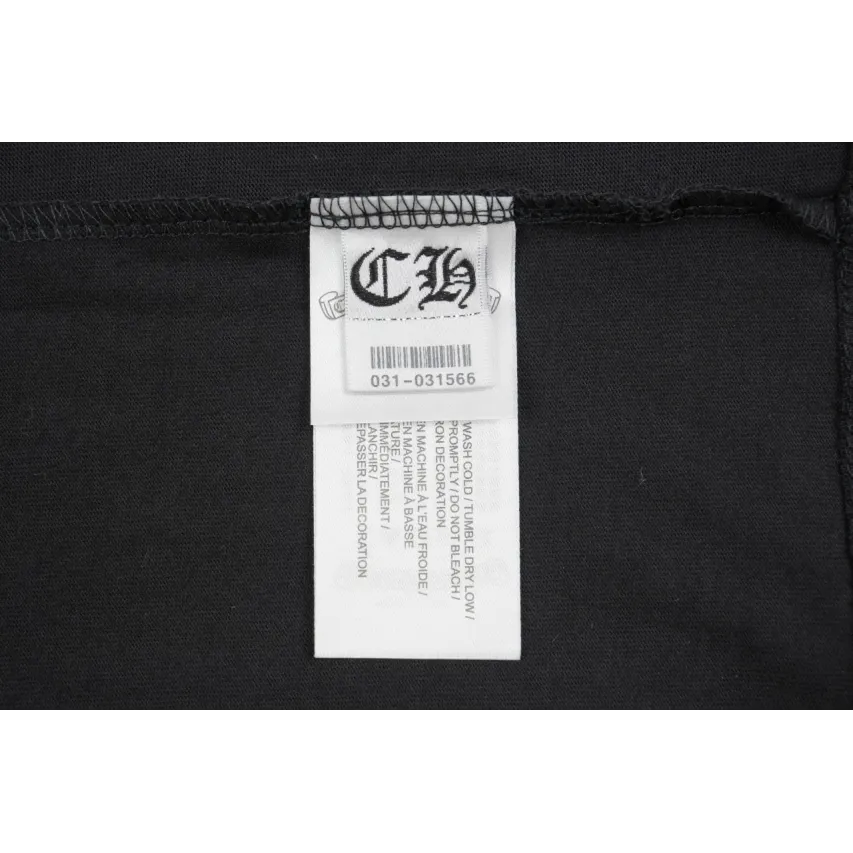 Chrome Hearts Phantom Cross Long-Sleeve T-Shirt - Black