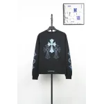 Chrome Hearts Phantom Cross Long-Sleeve T-Shirt - Black