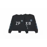 Chrome Hearts Phantom Cross Long-Sleeve T-Shirt - Black