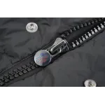Moncler Maya Matte Cropped Hooded Down Jacket - Black