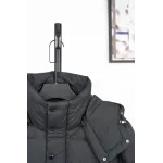 Moncler Maya Matte Cropped Hooded Down Jacket - Black