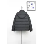 Moncler Maya Matte Cropped Hooded Down Jacket - Black