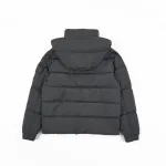 Moncler Maya Matte Cropped Hooded Down Jacket - Black