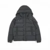 Moncler Maya Matte Cropped Hooded Down Jacket - Black
