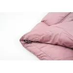 Moncler Maya Matte Cropped Hooded Down Jacket - Pink
