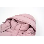 Moncler Maya Matte Cropped Hooded Down Jacket - Pink