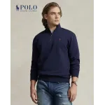 Ralph Lauren Embroidered Pony Half-Zip Sweatshirt - Navy