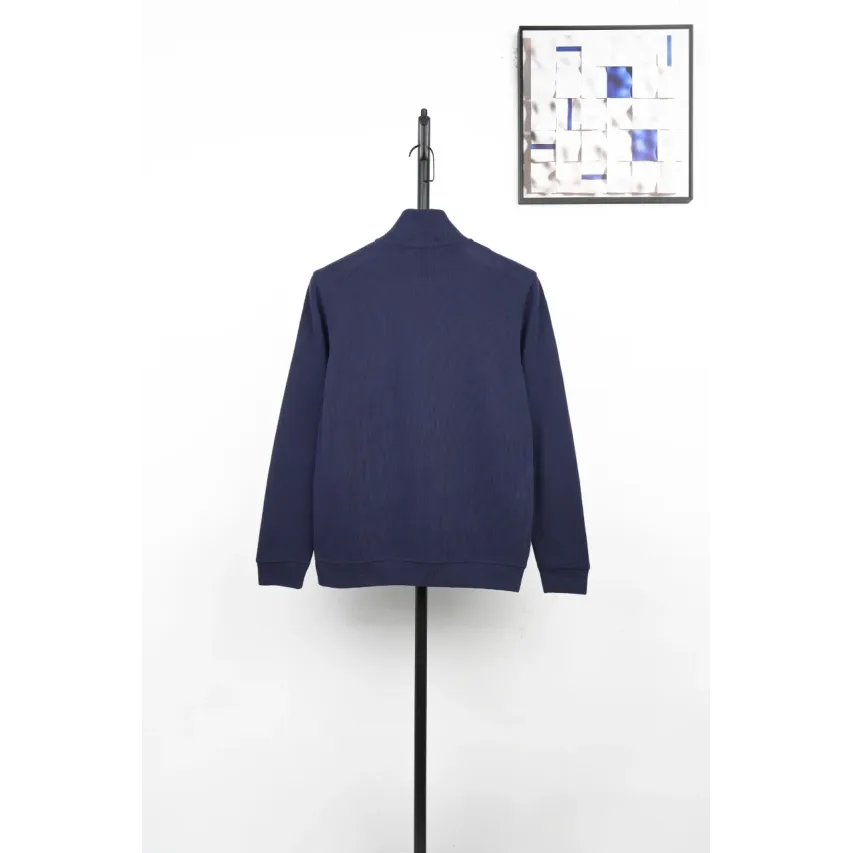 Ralph Lauren Embroidered Pony Half-Zip Sweatshirt - Navy