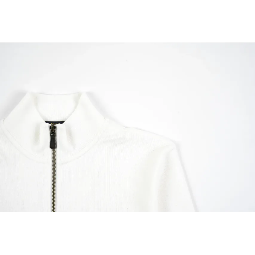Ralph Lauren Embroidered Pony Half-Zip Sweatshirt - White