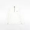 Ralph Lauren Embroidered Pony Half-Zip Sweatshirt - White