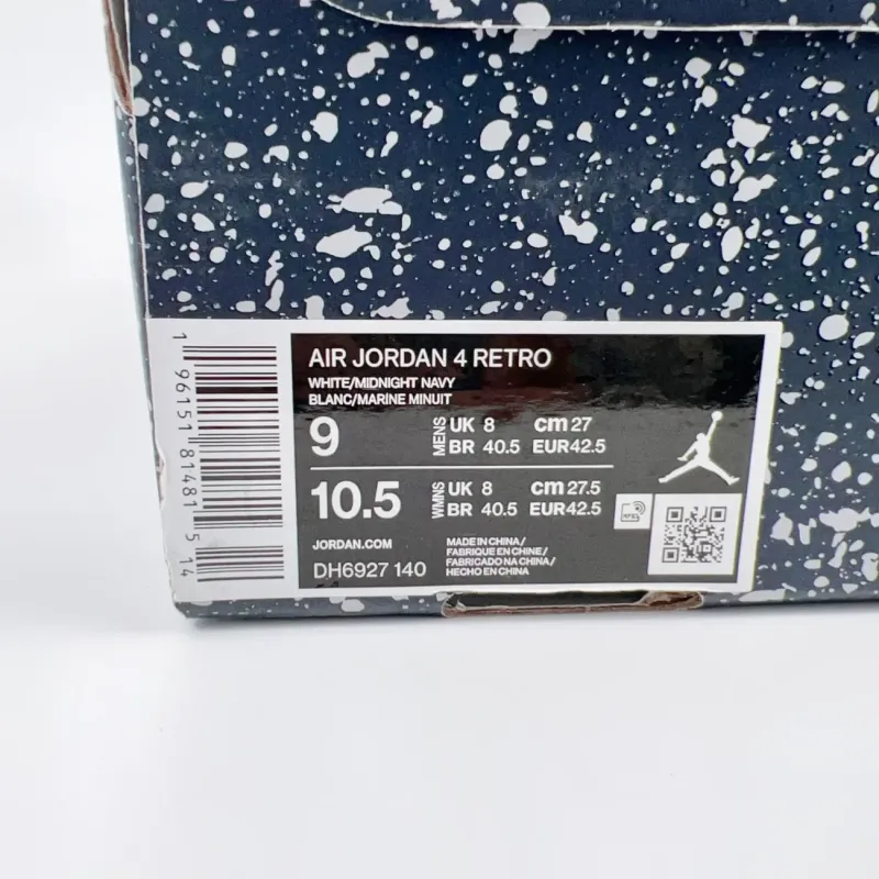 Air Jordan 4 “Midnight Navy” DH6927 140 GX Batch Factory