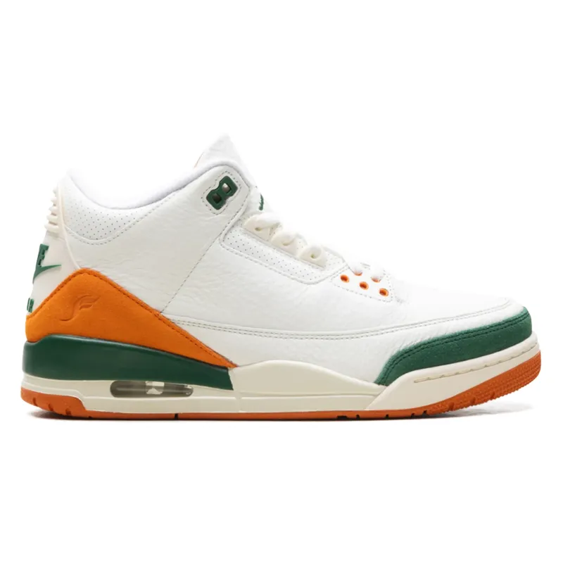 Air Jordan 3 SoleFly Miami Hurricanes IF4491 100 GX Batch Factory