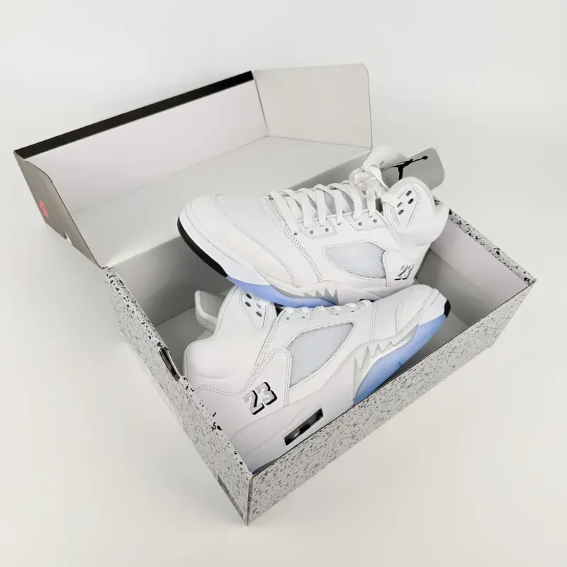 Air Jordan 5 White Metallic (2026) GX Batch Factory