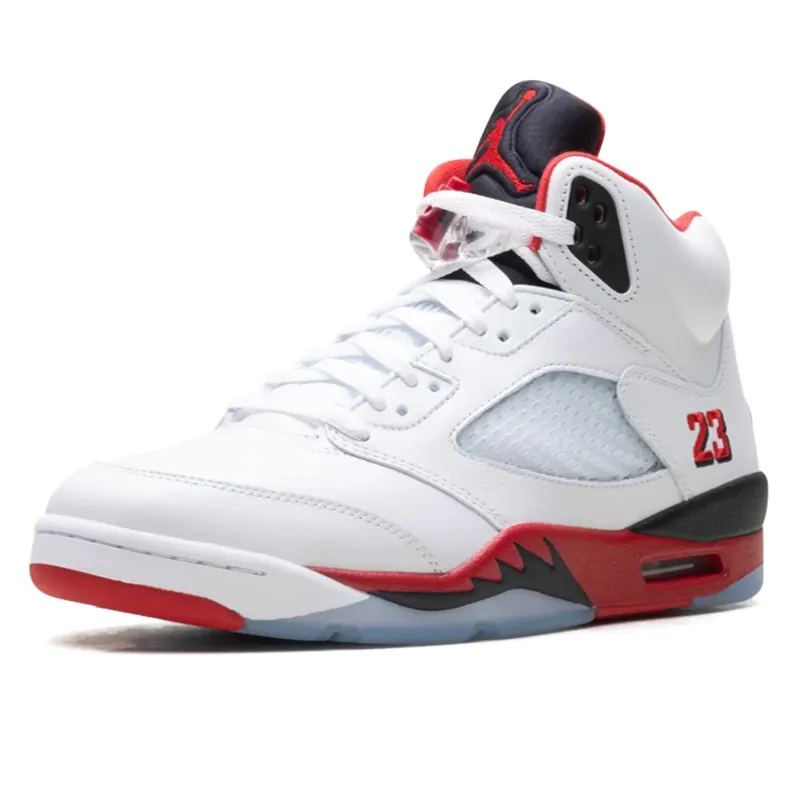 Air Jordan 5 Fire Red Black Tongue 2025 GX Batch Factory