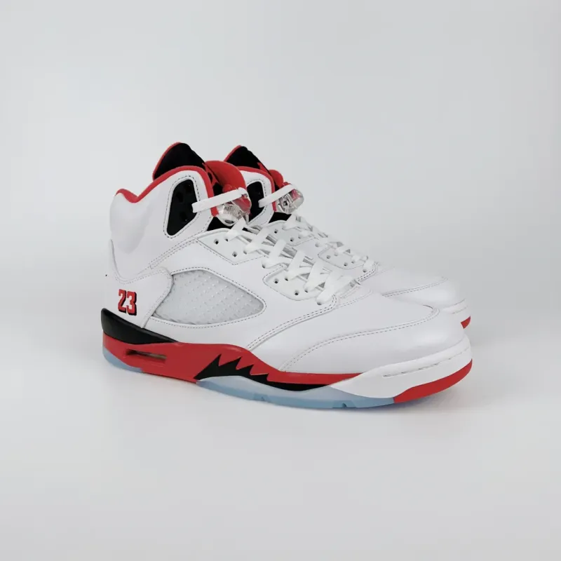Air Jordan 5 Fire Red Black Tongue 2025 GX Batch Factory