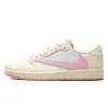 Air Jordan 1 Low OG Travis Scott Shy Pink GX Batch Factory