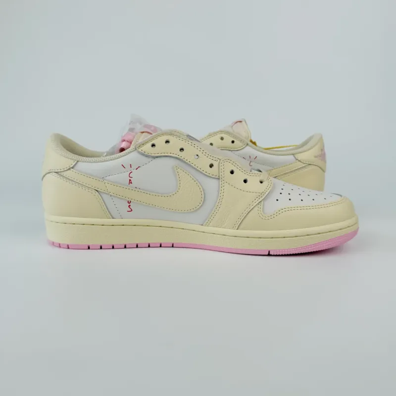 Air Jordan 1 Low OG Travis Scott Shy Pink GX Batch Factory