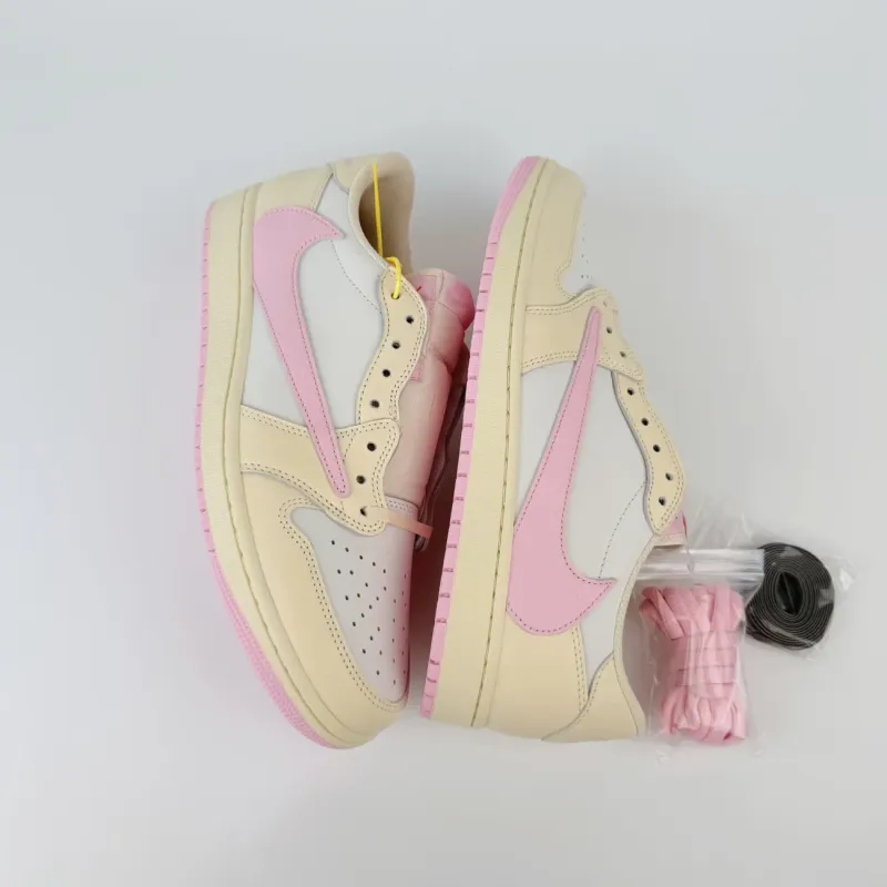 Air Jordan 1 Low OG Travis Scott Shy Pink GX Batch Factory