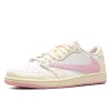 Air Jordan 1 Low OG Travis Scott Shy Pink GX Batch Factory