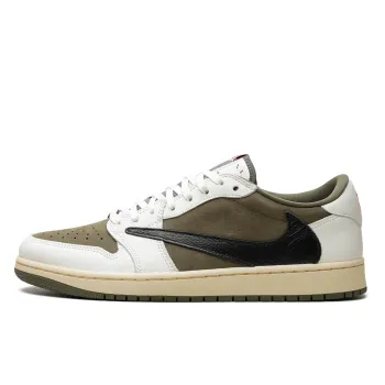 Travis Scott x Air Jordan 1 Low OG SP “Medium Olive” GX Batch Factory
