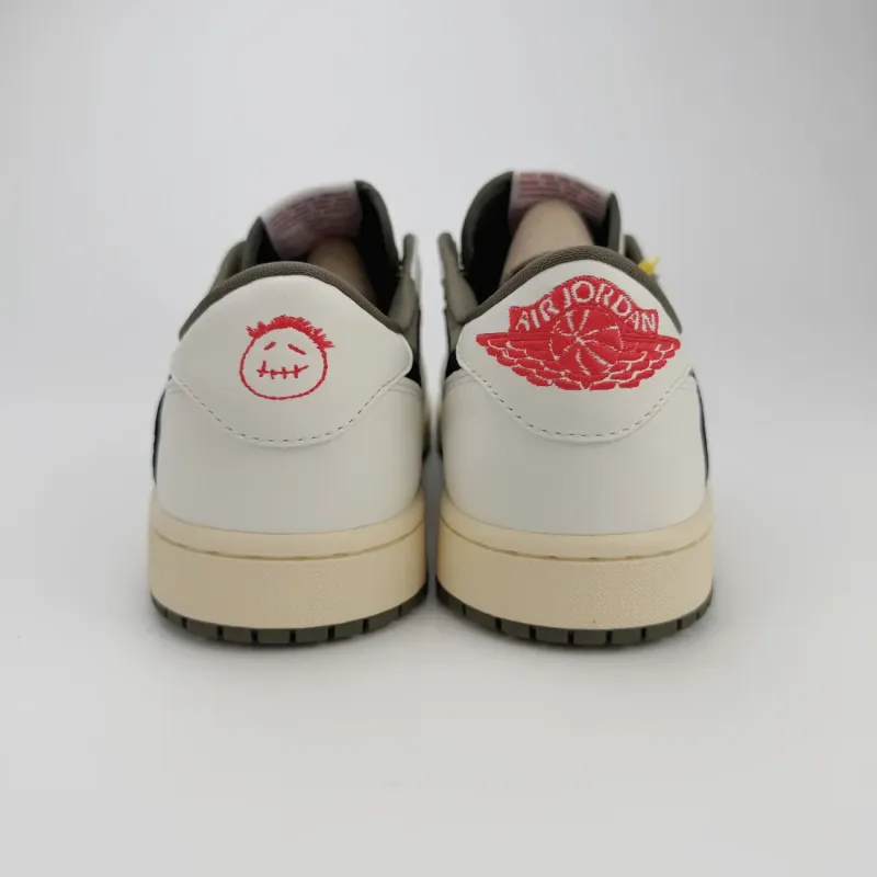 Travis Scott x Air Jordan 1 Low OG SP “Medium Olive” GX Batch Factory