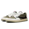 Travis Scott x Air Jordan 1 Low OG SP “Medium Olive” GX Batch Factory