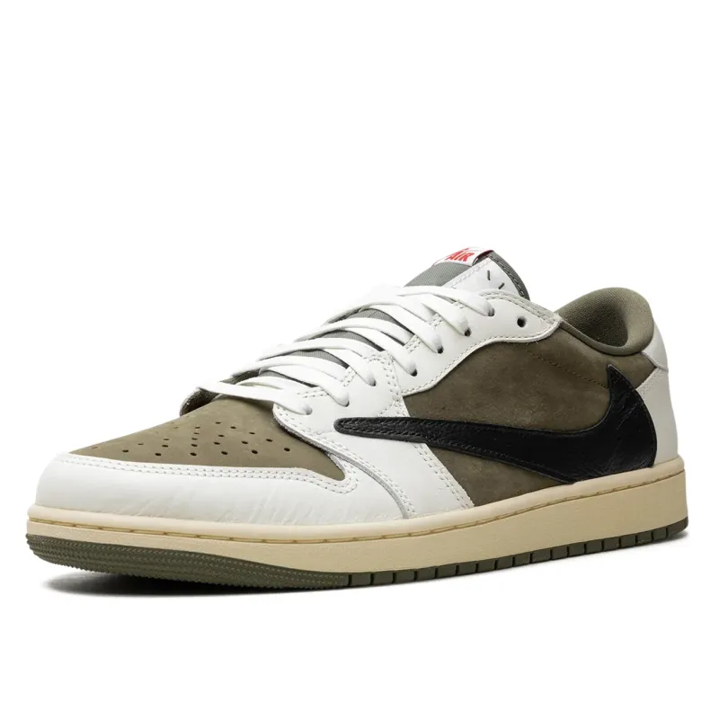 Travis Scott x Air Jordan 1 Low OG SP “Medium Olive” GX Batch Factory
