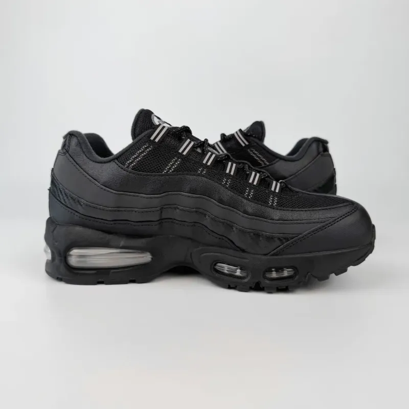 Nike Air Max 95 Big Bubble Black Metallic Silver Cool Grey GX Batch Factory