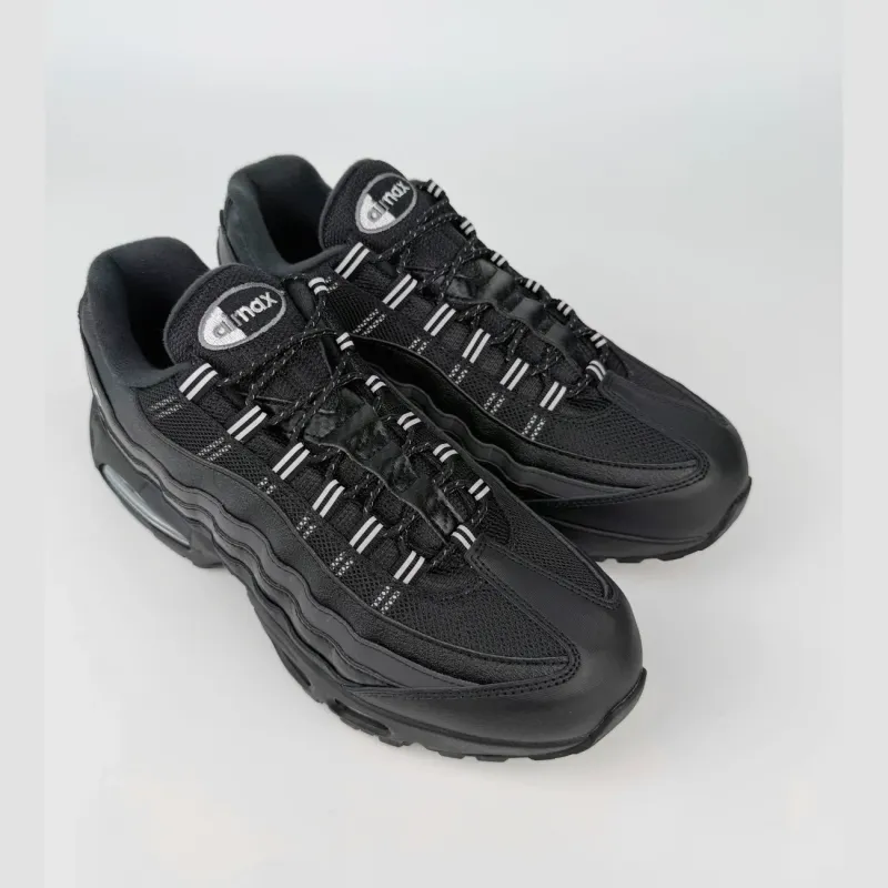 Nike Air Max 95 Big Bubble Black Metallic Silver Cool Grey GX Batch Factory