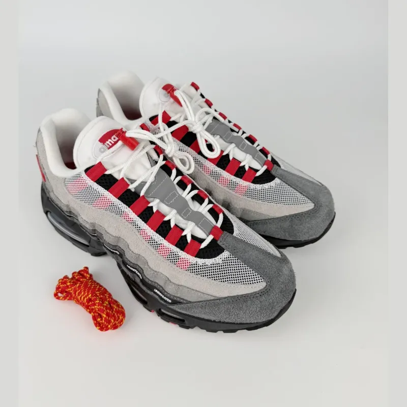 Undefeated x Nike Air Max 95 'Bright Crimson' GX Batch Factory