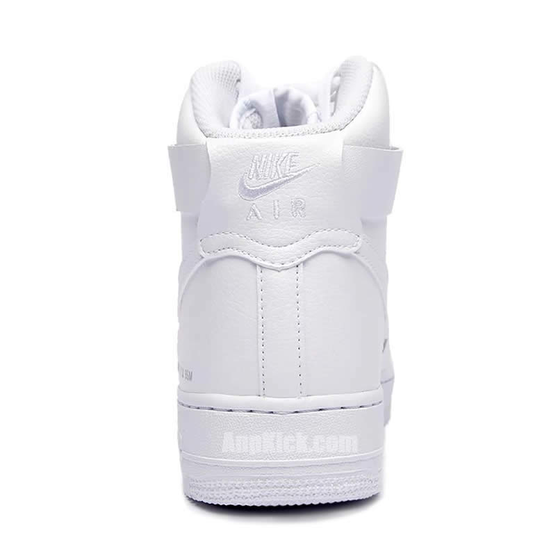 "1017 ALYX 9SM" x Nike Air Force 1 All White High Shoes 315123-111