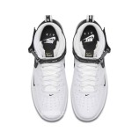 Nike Air Force 1 Mid 07 LV8 Utility White Black Shoes 804609-103