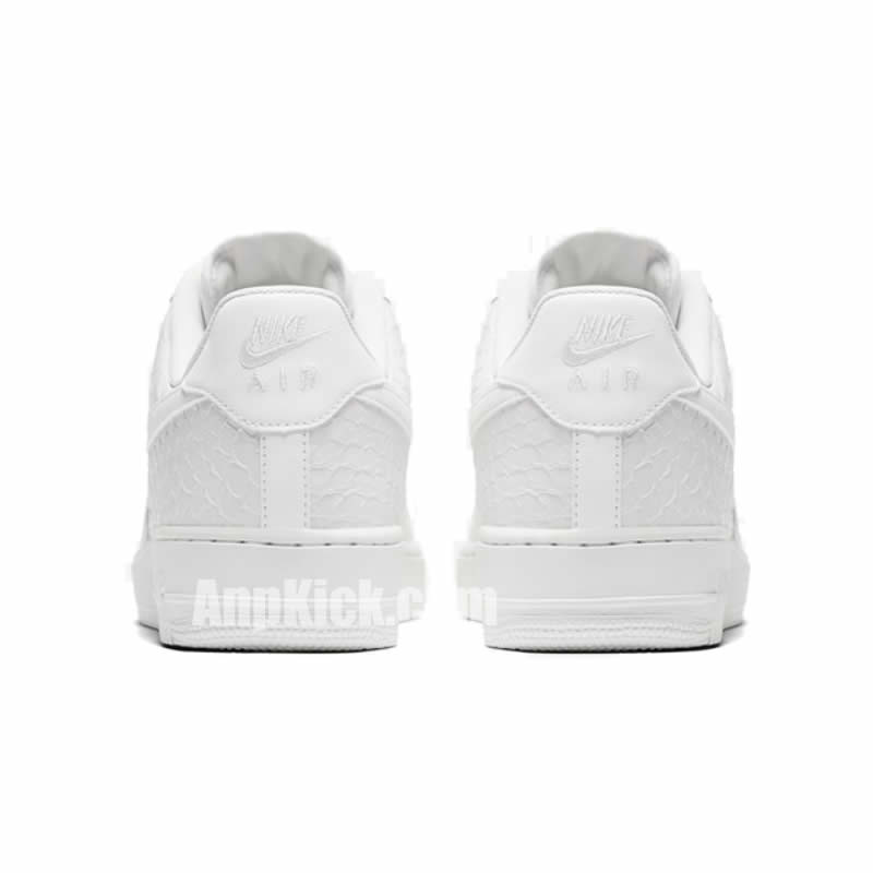 Nike All White Air Force 1 07 LV8 Mens shoe 718152-106