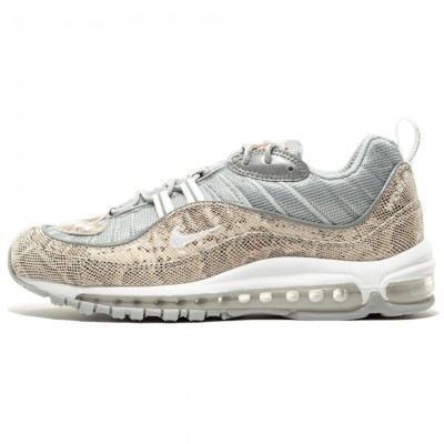 SUPREME x NIKE AIR MAX 98 CREAM/REFLECT SILVER 