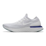 Nike Epic React Flyknit White Blue AQ0067-100