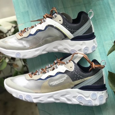 Undercover x Nike Epic React Element 87 Army Green/Navy-White AQ1813-341