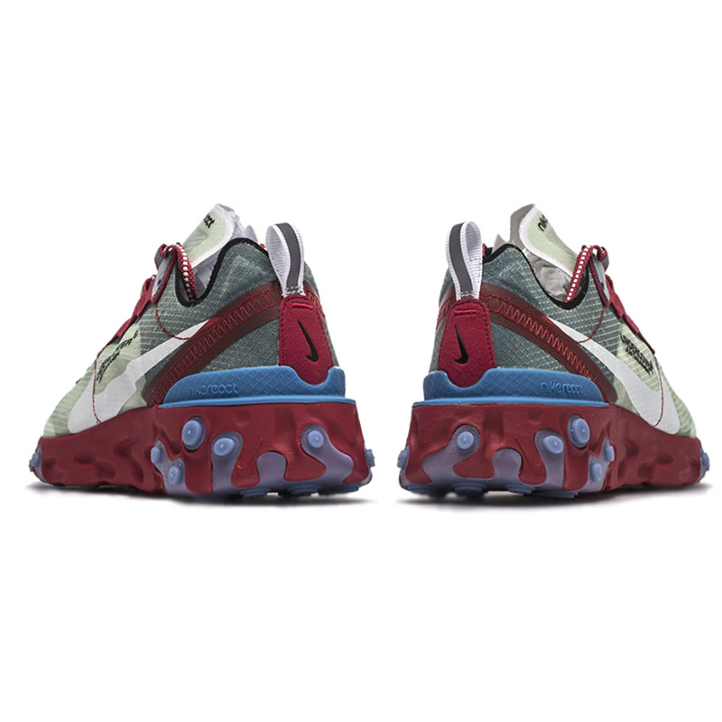 Undercover x Nike Epic React Element 87 Red/Green/Blue AQ1813-344