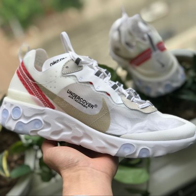 Undercover x Nike Epic React Element 87 Hyaline/Big red-white AQ1813-345