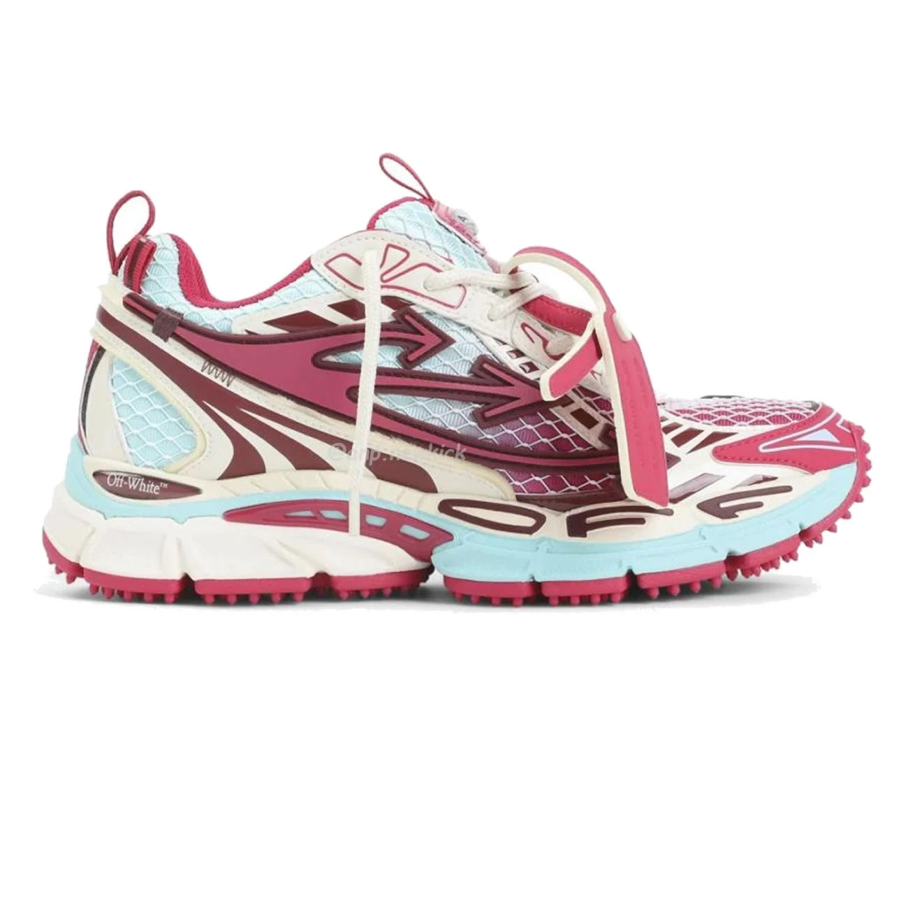 Off White Be Right Back Fishnet Sneakers (17) - www.newkick.vip
