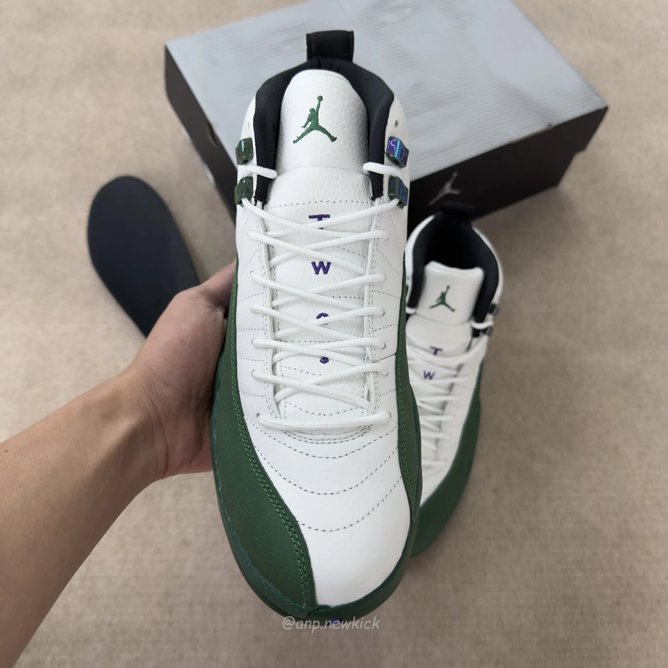Air Jordan 12 Retro Bucks Ct8013 103 (2) - www.newkick.org