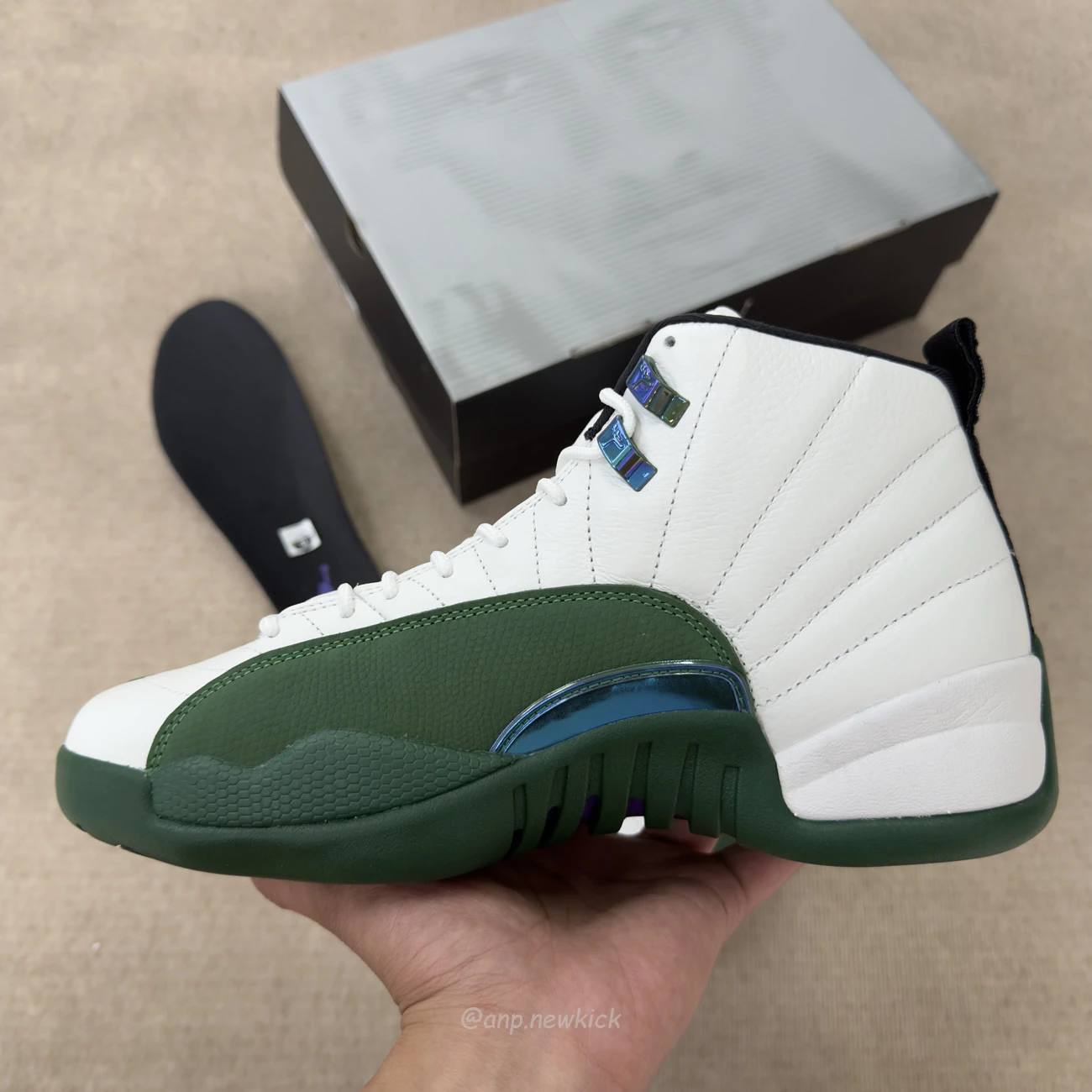 Air Jordan 12 Retro Bucks Ct8013 103 (7) - www.newkick.org