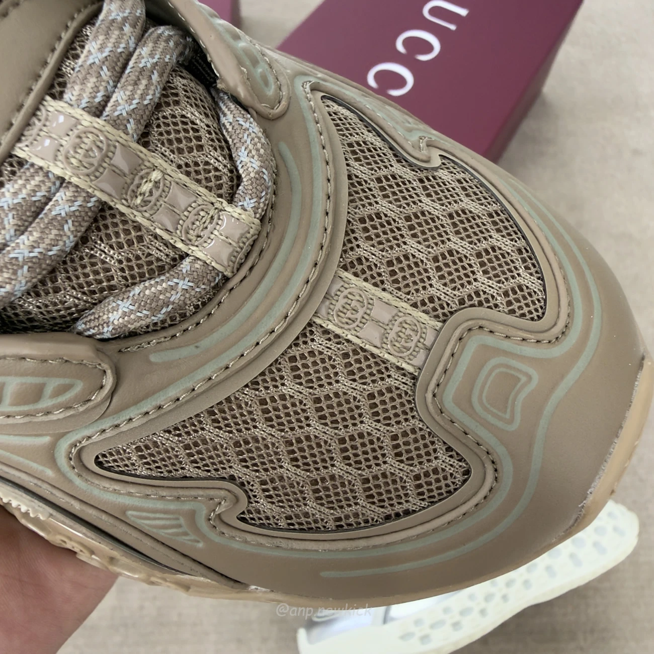 Gucci Cub3d Sneaker Light Grey White Brown Demetra 819709 Faebe 2847 (8) - www.newkick.vip Gucci Cub3d Sneaker Light Grey White Brown Demetra 819709 Faebe 2847 (8) - www.newkick.vip