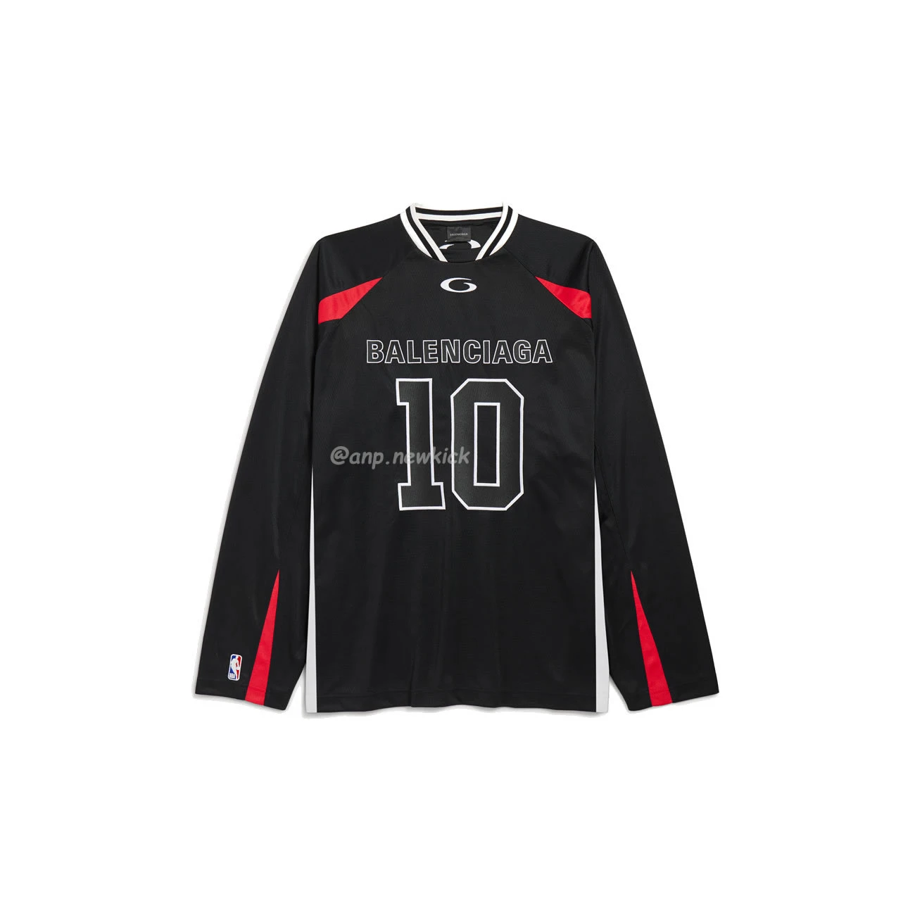 Balenciaga X Nba Oversized Long Sleeve T Shirt Black Multicolor (1) - www.newkick.org Balenciaga X Nba Oversized Long Sleeve T Shirt Black Multicolor (1) - www.newkick.org