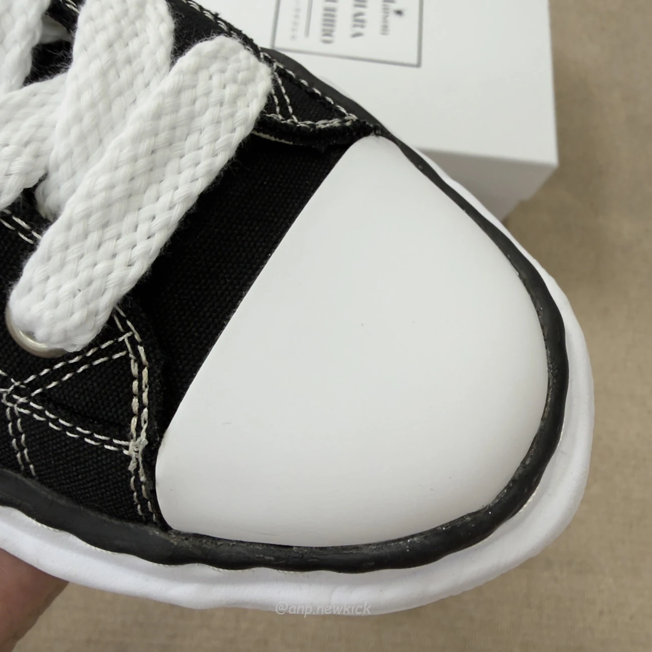 Maison Mihara Yasuhiro Peterson Og Sole Canvas Low Black A01fw702 Blk (6) - www.newkick.vip Maison Mihara Yasuhiro Peterson Og Sole Canvas Low Black A01fw702 Blk (6) - www.newkick.vip