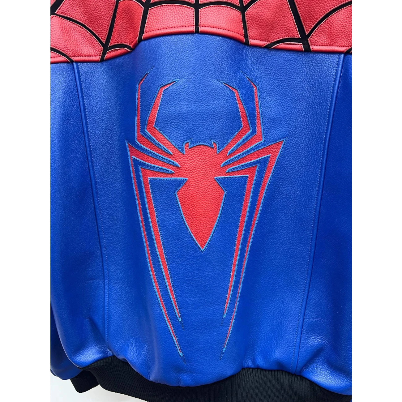 Supreme Vanson Leathers Spider Man Jacket Multicolor Ss26 (4) - www.newkick.org