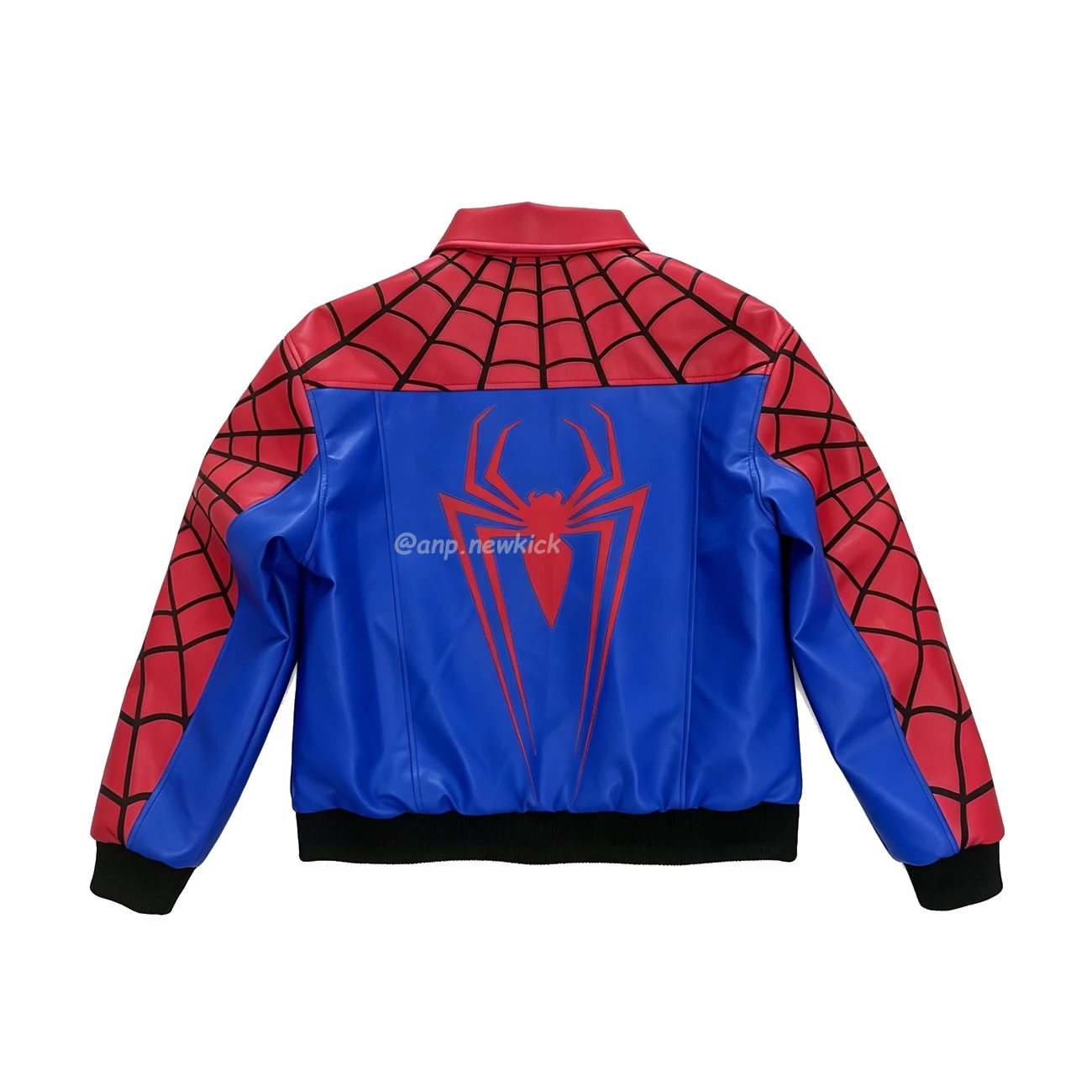 Supreme Vanson Leathers Spider Man Jacket Multicolor Ss26 (6) - www.newkick.org