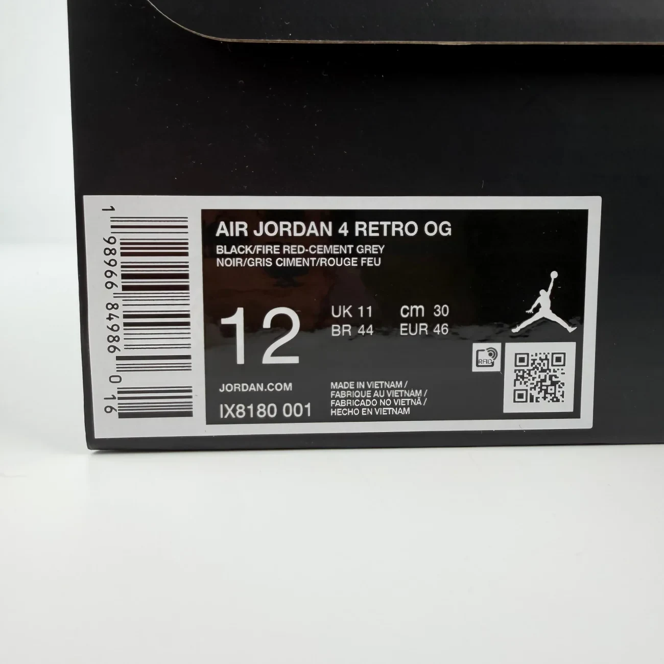Air Jordan 4 Bred 2026 Gx Batch Factory Ix8180 001 (3) - www.gxsole.com Air Jordan 4 Bred 2026 Gx Batch Factory Ix8180 001 (3) - www.gxsole.com