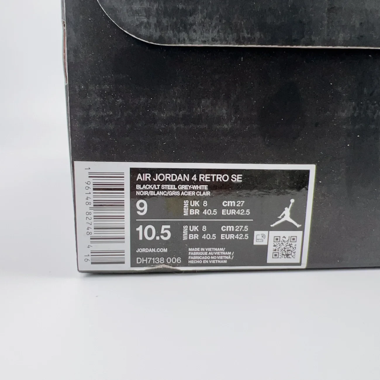 Air Jordan 4 Black Canvas Gx Batch Factory Dh7138 006 (9) - www.gxsole.com Air Jordan 4 Black Canvas Gx Batch Factory Dh7138 006 (9) - www.gxsole.com