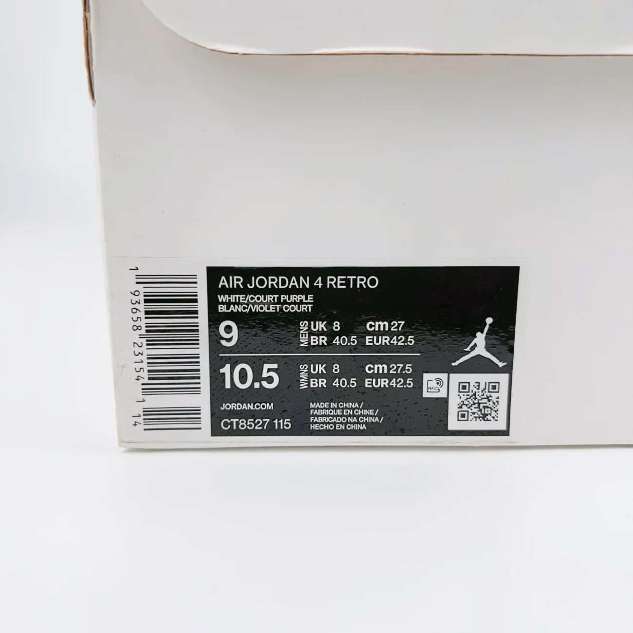 Air Jordan 4 Retro Metallic Pack Purple Gx Batch Factory Ct8527 115 (7) - www.gxsole.com Air Jordan 4 Retro Metallic Pack Purple Gx Batch Factory Ct8527 115 (7) - www.gxsole.com